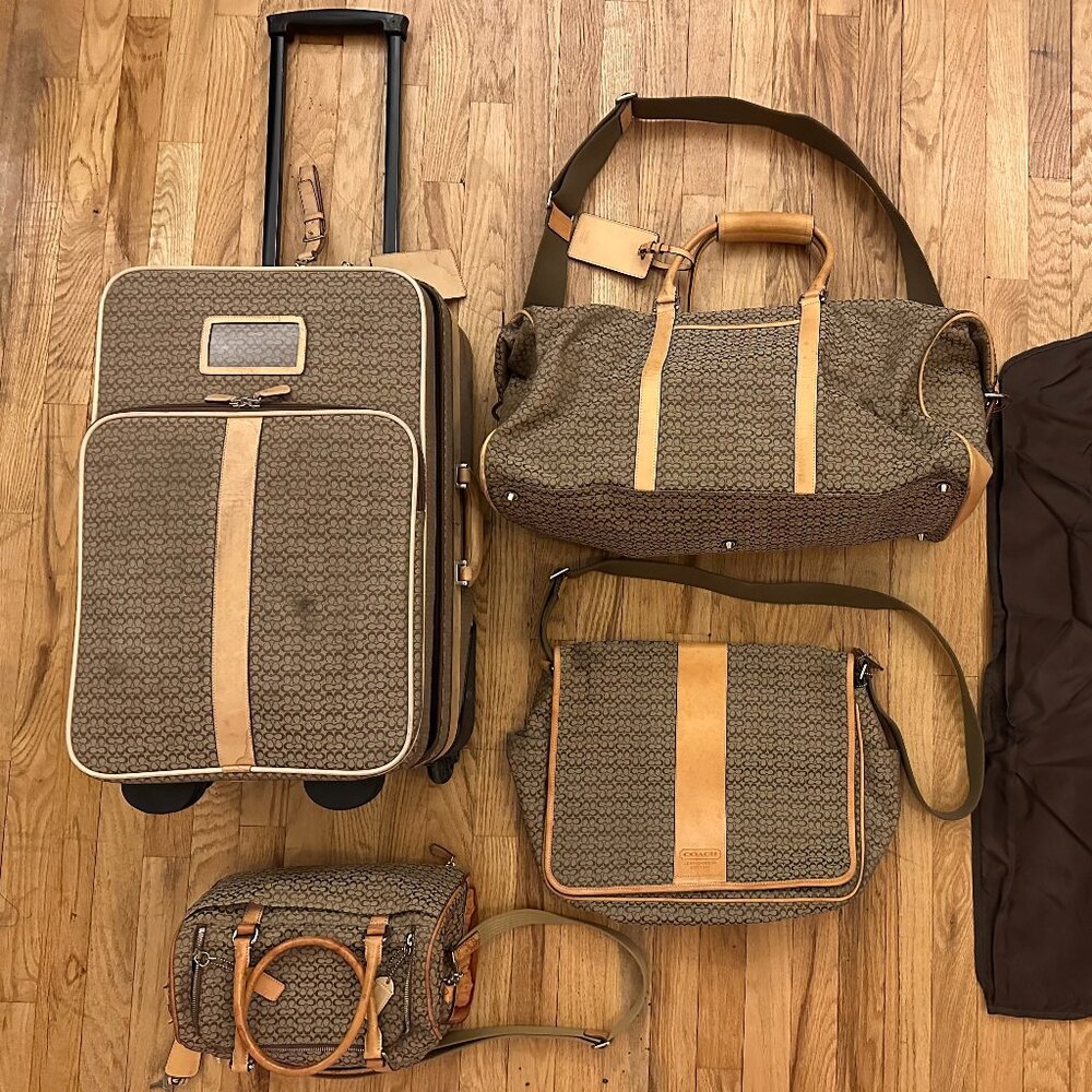 Coach Luggage Set